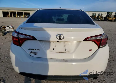 2014 Toyota Corolla L z USA, uszkodzony, nr VIN 2T1BURHE3EC034688
